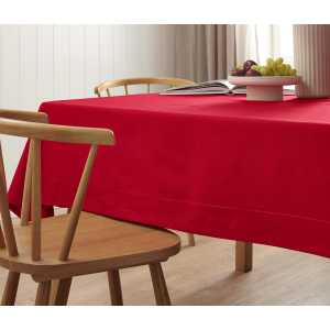 Tischdecke, rot, Übergröße