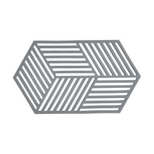 Zone Denmark Hexagon Topfuntersetzer groß Cool Grey