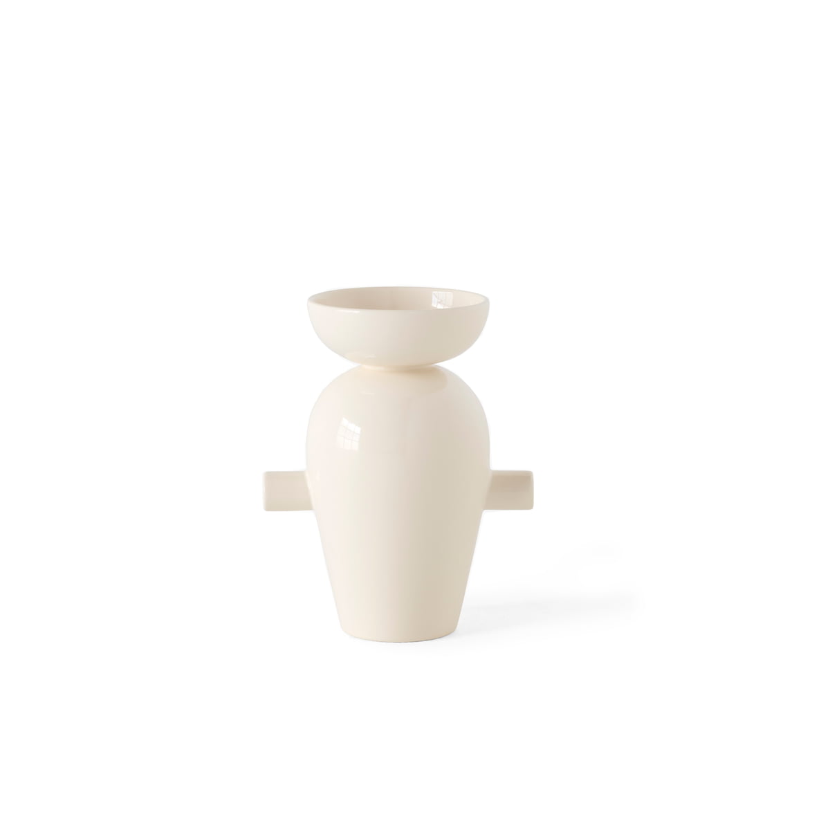 &Tradition - Momento JH40 Vase, H 27 cm, cream