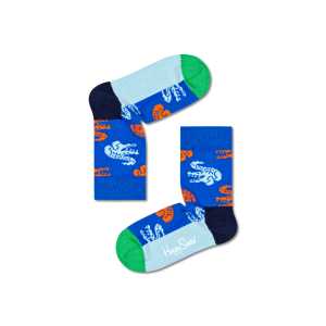 Blaue Krokodil Kindersocken | Happy Socks