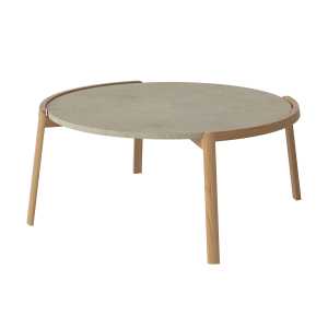 Bolia - Mix Coffee Table, Ø 94 cm, Travertin sand