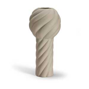 Cooee Design Twist Säulen Vase 34 cm Sand
