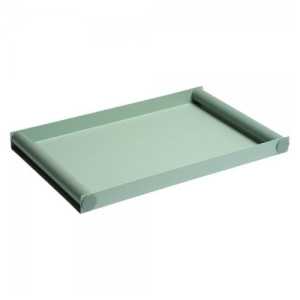 Design Letters Tablett Tablett Ray Tray Frosty Green / Soft Green (40cm)