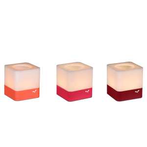 Fermob - Cuub Set mit 3 Windlichtern