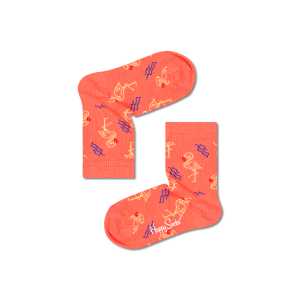 Gelbe Flamingo Kindersocken | Happy Socks