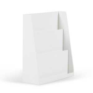 Kave Home - Adiventina Bücherregal aus weißem MDF 59,5 x 69,5 cm