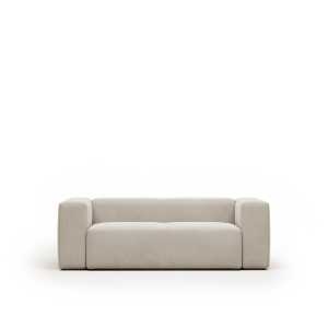 Kave Home - Blok 2-Sitzer Sofa beige 210 cm