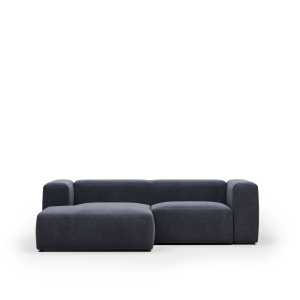 Kave Home - Blok 2-Sitzer Sofa mit Chaiselongue links beige 240 cm FR