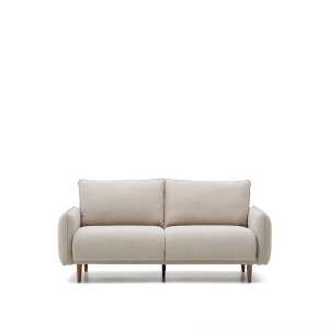 Kave Home - Carlota 2-Sitzer-Sofa beige 184 cm