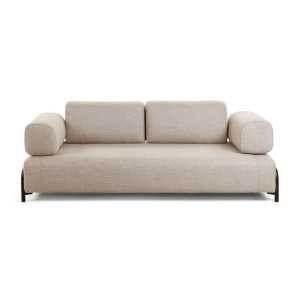 Kave Home - Compo 3-Sitzer Sofa beige 232 cm
