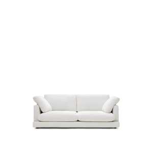 Kave Home - Gala 3-Sitzer-Sofa weiß 210 cm