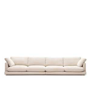 Kave Home - Gala 6-Sitzer-Sofa beige 390 cm