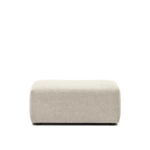Kave Home - Neom Pouf Randmodul in Beige 75 x 89 cm