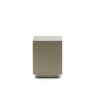 Kave Home - Rustella Beistelltisch aus Zement 35 x 35 cm