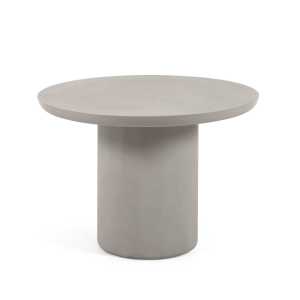 Kave Home - Taimi runder Gartentisch aus Zement Ø 110 cm