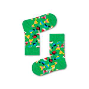 Kinder- Babysocken: Santas Hat, Grün | Happy Socks