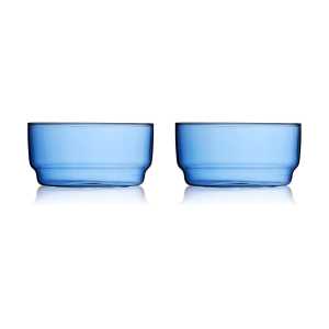 Lyngby Glas Torino Schale 50 cl 2er-Pack Blau