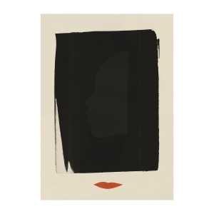 Paper Collective Red Lips Poster 30 x 40cm