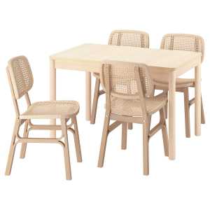 RÖNNINGE / VOXLÖV Tisch und 4 Stühle