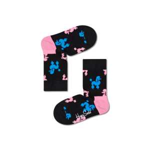 Schwarze Pudel Kindersocken | Happy Socks