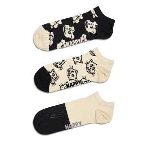 Schwarzer 3er-Pack Pets Low Socken