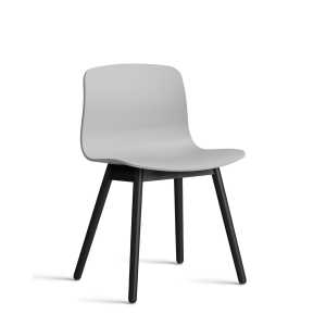 Stuhl About A Chair AAC12 Black Water-based Lacquered Oak concrete grey 2.0