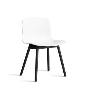 Stuhl About A Chair AAC12 Black Water-based Lacquered Oak white 2.0