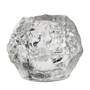 Teelichthalter Snowball, Ø 11 cm, H 9 cm