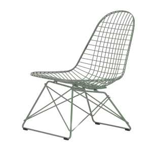 Vitra - Wire Chair LKR, Eames Sea Foam Green (Kunststoffgleiter basic dark)