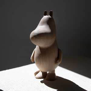 boyhood - Moomintroll Holzfigur small, Eiche natur