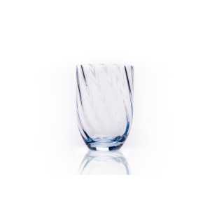 Anna Von Lipa Swirl Trinkglas 25 cl Light blue