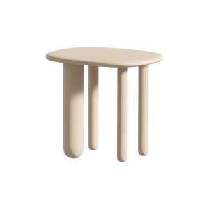 Driade - Tottori Beistelltisch, H 50 cm, cream (mit 4 Beinen)