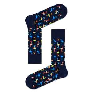 Flamingo Socken, Blau | Happy Socks