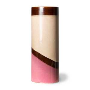 HKliving 70s ceramics Vase L Ø9,5x25 cm Dunes