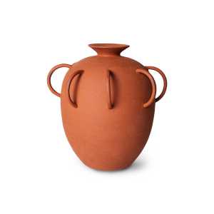 HKliving HK Objects Vase mit Griff Terrakotta