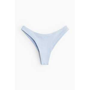 H&M Bikinihose Brazilian Hellblau, Bikini-Unterteil in Größe 36. Farbe: Light blue