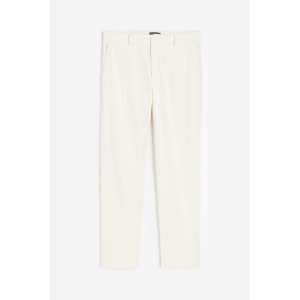 H&M Cordhose in Slim Fit Weiß, Anzughosen Größe W 30. Farbe: White