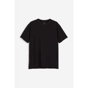 H&M DryMove™ Sport-T-Shirt in Loose Fit Schwarz, Sport – T-Shirts Größe XS. Farbe: Black