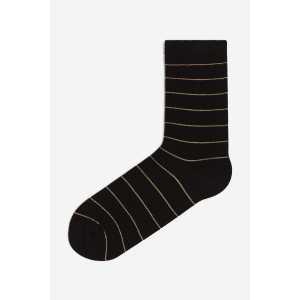 H&M Socken Schwarz in Größe 43/45. Farbe: Black