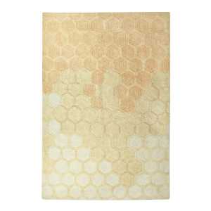 Lorena Canals - Sweet Honey waschbarer Teppich, 140 x 200 cm, ivory / vanilla / golden