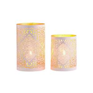 Marrakesch Orient & Mediterran Interior Windlicht Teelichthalter, Kerzenhalter Kerzenständer Windlicht