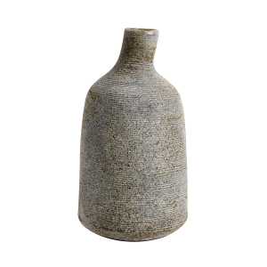 Muubs - Stain Vase large, grau / braun