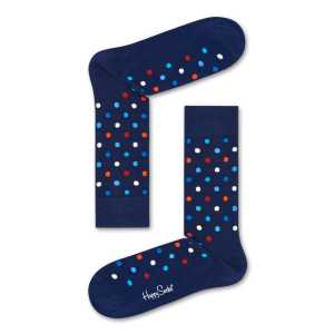 Navy Blue socks: Dot pattern | Happy Socks