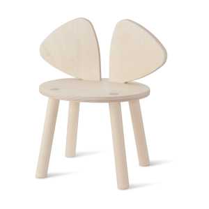 Nofred Mouse Chair Kinderstuhl Weiß pigmentiert