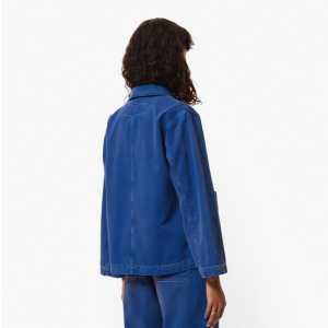 Nudie Jeans Jacke für Frauen - Lovis Herringbone Jacket - Blue