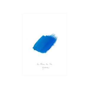 Paper Collective - Le Bleu II Poster, 30 x 40 cm