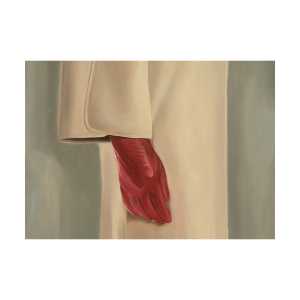 Paper Collective Red Glove Poster 50x70 cm