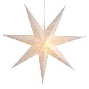 Star Trading Dot Adventsstern 70cm Weiß