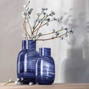 Zwiesel Glas - Waters Vase, groß, blau