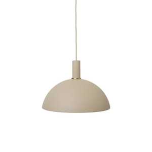 ferm LIVING Collect Pendelleuchte Cashmere, low, dome shade
